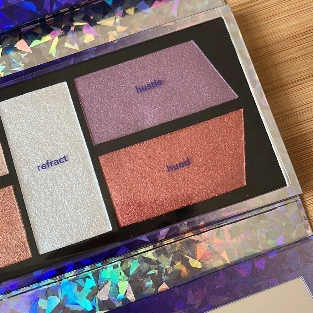 Brand New BECCA X Barbie Ferreira Prismatica Face & Eye Palette Highlight Blush